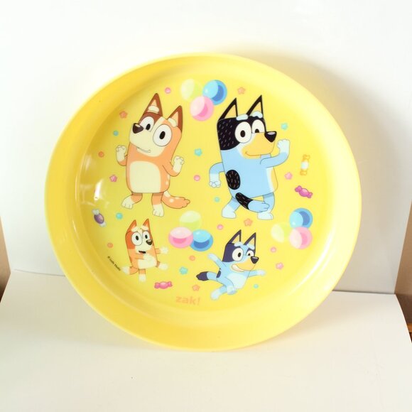 Zak! Lot of 5 Pieces Dinner Ware Storage Bluey - Picture 2 of 9